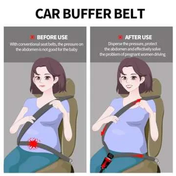 NLW 2025 New Cushion Bump Strap Adjuster for Seat Comfort-Seta Adjuster for Protecting Belly