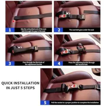 NLW 2025 New Cushion Bump Strap Adjuster for Seat Comfort-Seta Adjuster for Protecting Belly