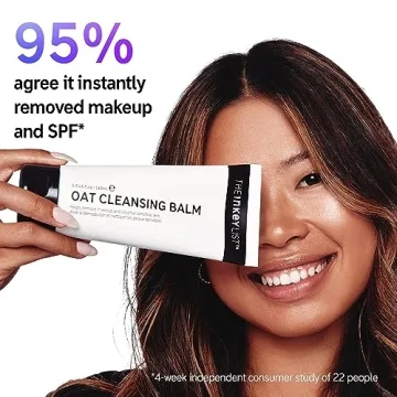 Gentle Makeup Removal with INKEY List Oat Cleansing Balm 5 oz