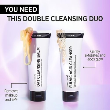 Gentle Makeup Removal with INKEY List Oat Cleansing Balm 5 oz