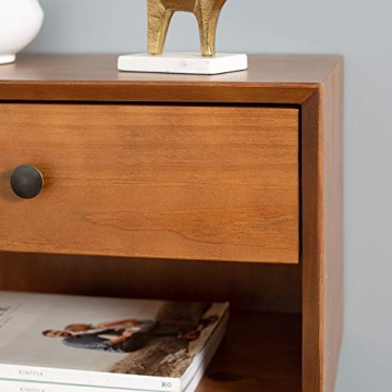 Walker Edison Stylish Mid Century Nightstand for Any Bedroom