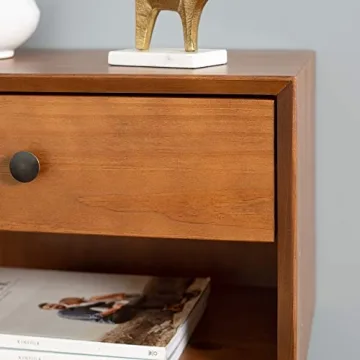 Walker Edison Stylish Mid Century Nightstand for Any Bedroom