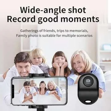 Wireless Camera Remote Control for Photos & Videos - Bluetooth Shutter