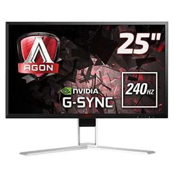 AOC AGON AG251FG 63.5 cm (25") LCD Monitor - 16:9-1 ms - 1920 x 1080-16.7 Million Colours