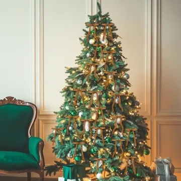 Elegant Glitinsel Velvet Bows – 24 Pcs for Holiday Decor