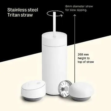 Fellow 16 oz Carter Travel Mug Bundle with 3 Lids