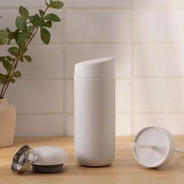 Fellow 16 oz Carter Travel Mug Bundle with 3 Lids