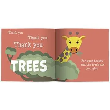 Thank You Thank You Thank You - A Beautiful Gratitude Book for Kids Ages 3-7 - All About Shifting Into an Attitude of Gratitude & Unlocking Gratitude as a Superpower for More Joy