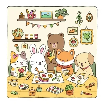 Fuzzy Hygge Coloring Book for Stress Relief and Fun