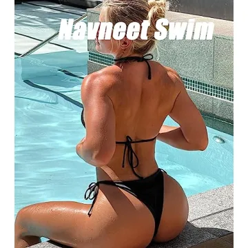 Halter Triangle Bikini Top for Women Perfect Fit