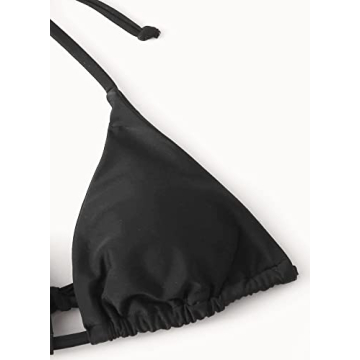 Halter Triangle Bikini Top for Women Perfect Fit