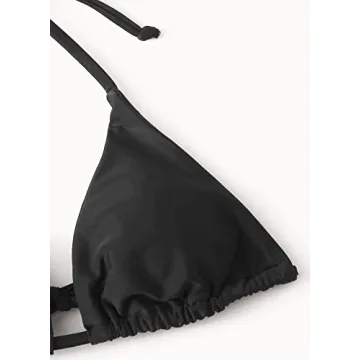 Halter Triangle Bikini Top for Women Perfect Fit