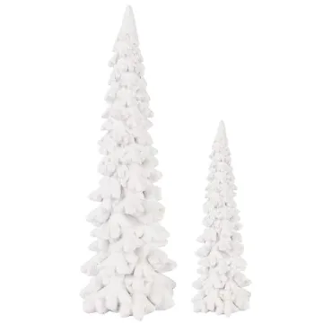 Juegoal Christmas Tree Table Decorations Set - 2 Elegant Trees
