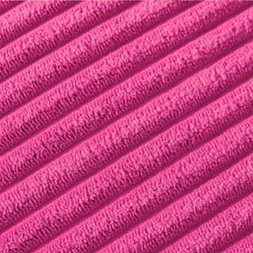 Buy Fancy Homi Pack of 2 Hot Pink Pillow Covers for Home