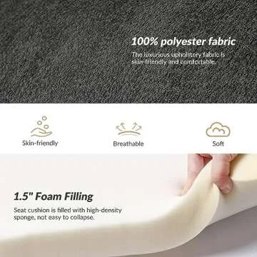 Stylish HULALA HOME End of Bed Bench - Modern Comfort