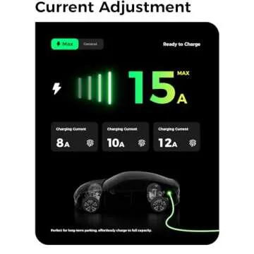 Reliable EV Charger for Tesla, Level 1, 15Amp Portable Solution
