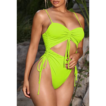 Viottiset Cut Out One Piece Swimsuit for Stylish Summer Fun