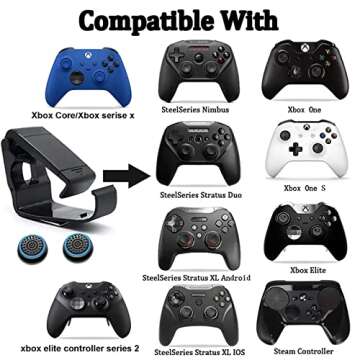 WEPIGEEK Controller Mobile Phone Holder/Cellphone Mount/Clip Compatible with Microsoft Xbox/Xbox One...
