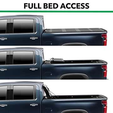 Gator FX Hard Quad-Fold Truck Bed Tonneau Cover | 8828327 | Fits 2015 - 2020 Ford F-150 (incl. Raptor) 6' 7" Bed (78.9")