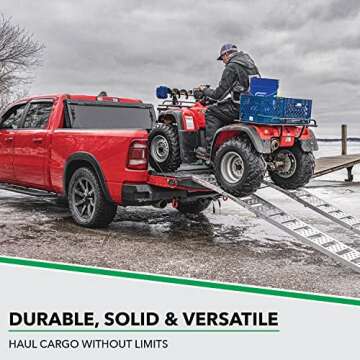 Gator FX Hard Quad-Fold Truck Bed Tonneau Cover | 8828327 | Fits 2015 - 2020 Ford F-150 (incl. Raptor) 6' 7" Bed (78.9")