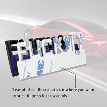 Fuck IT Edition Emblem for All Cars - 3D Badge Decal