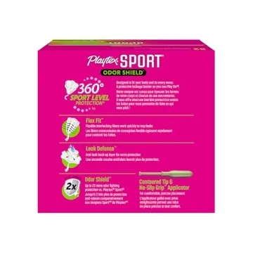 Comfortable Playtex Sport Tampons for Leak-Proof Protection