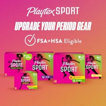 Comfortable Playtex Sport Tampons for Leak-Proof Protection