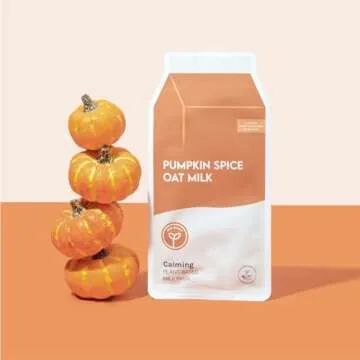 ESW Beauty Pumpkin Spice Oat Milk Calming Plant-Based Milk Mask