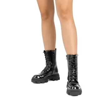 DREAM PAIRS Women's DMB215 Combat Boots for Stylish Comfort