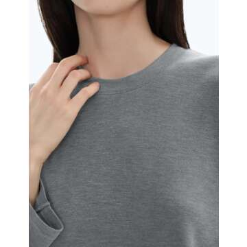 C202 Lounge Sets for Women 2 Piece Fall Airport Travel Outfits 2024 Crewneck Sweatsuits Matching Sets, Lava Small