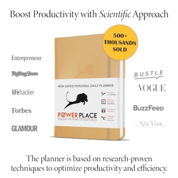 Lion Planner for Productivity & Happiness in 6 Months