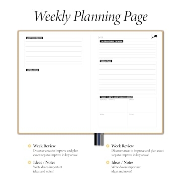 Lion Planner for Productivity & Happiness in 6 Months