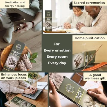 White Sage Incense Sticks - Natural Cleansing Fragrance