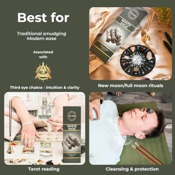 White Sage Incense Sticks - Natural Cleansing Fragrance