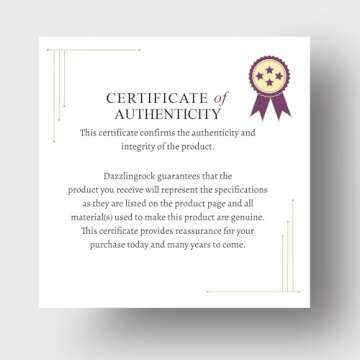 Dazzlingrock Faith Charm Cross Pendant with Diamonds