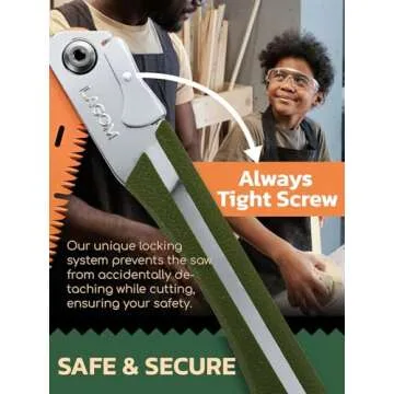 LAGOM 11.4" Folding Saw - Durable Camping Companion