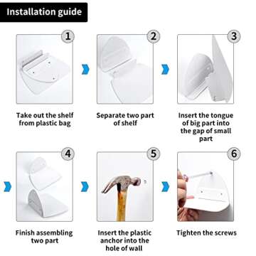 Durable Invisible Floating Bookshelves for Modern Spaces