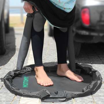 IslandMat Wetsuit Changing Mat & Surf Bag – 2-in-1