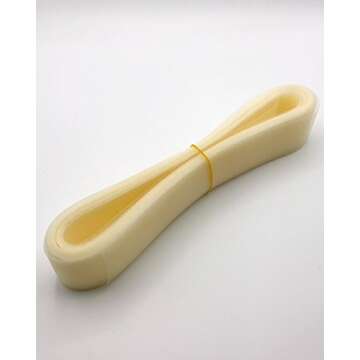 TopTrimming 30 Yards 2" Ivory Soft Horsehair Braid