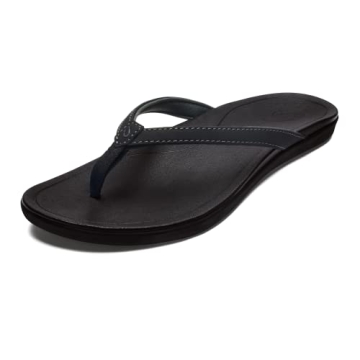 OluKai Ho'Opio Women's Flip-Flop Sandals for Comfort