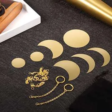 Blulu Bohemian Moon Phase Wall Decor for Home & Events