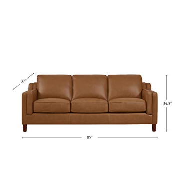 Hydeline Bella Top Grain Leather Sofa for Luxurious Comfort