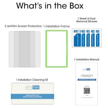 amFilm Tempered Glass Screen Protector for Nintendo Switch