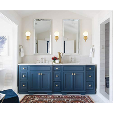 DIRYZON Elegant Mid-century Globe Wall Light Sconce