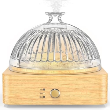 Lecdura Glass Essential Oil Diffuser - Elegant Humidifier