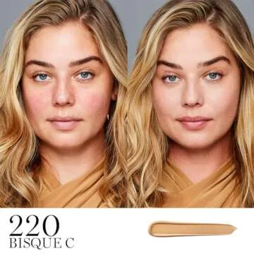 Lancôme Teint Idole Ultra Wear All Over Full Coverage Concealer - Natural Matte Finish & Lightweight Under Eye Concealer - Up To 24H Wear - 220 Buff Cool
