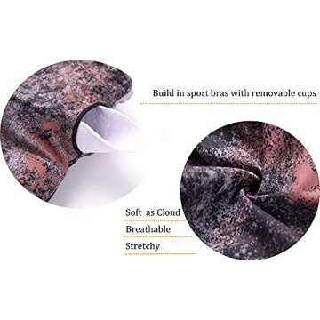 Stylish Oalka Yoga Tank Tops with Built-In Support