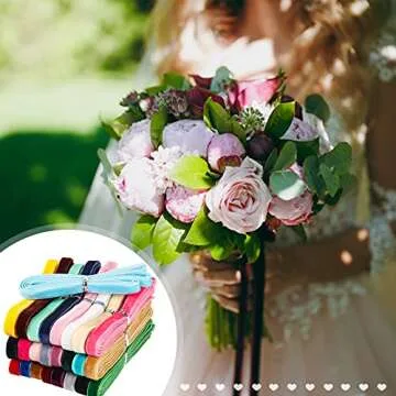 Syhood Velvet Ribbon Trim for Gifts & Crafts - 60 Yards