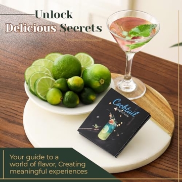 HomeCurated Cocktail Shaker Set - 24-Piece Bar Bartender Kit