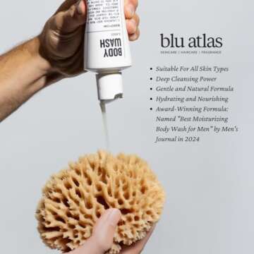 Blu Atlas Body Wash | Moisturizing & Sulfate-Free for Men